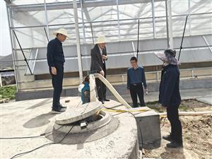 院领导督查试验站安全生产工作